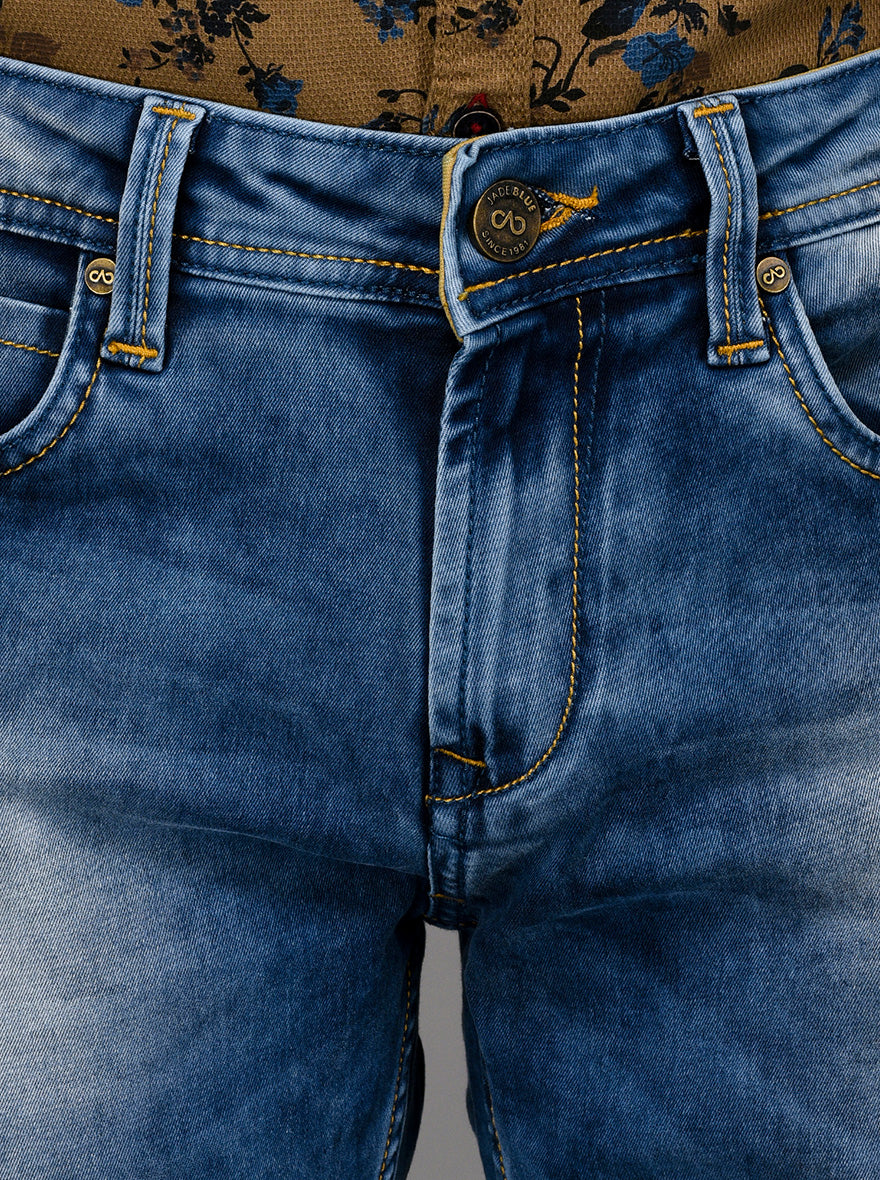 Blue Slim Fit Jeans | JB Sport