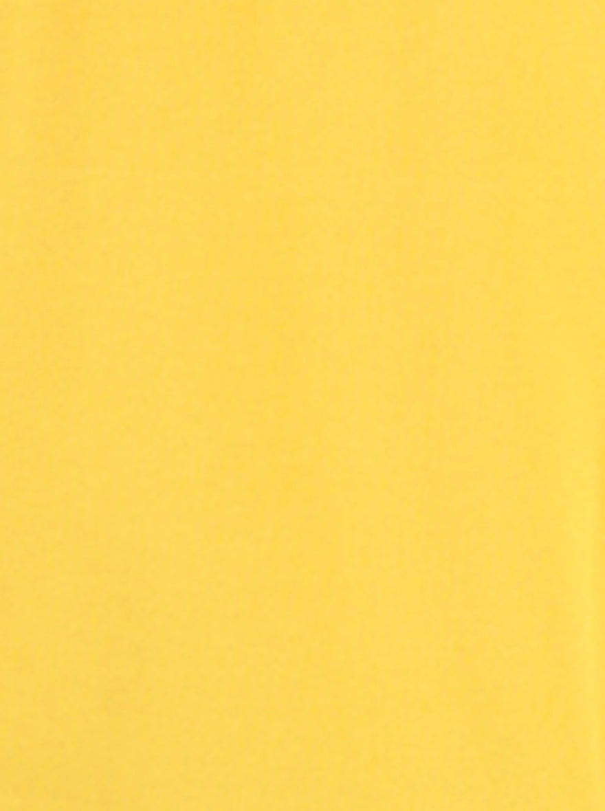 Yellow Solid Slim Fit Polo T-Shirt | JB Sport