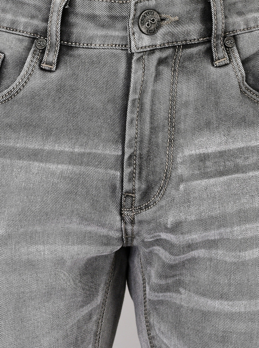 Grey Straight Fit Jeans | JB Sport