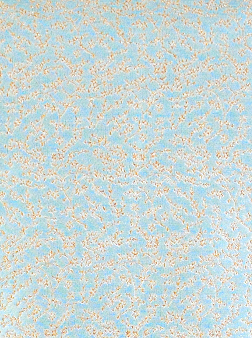 Mint Green & Golden Sherwani | Azania