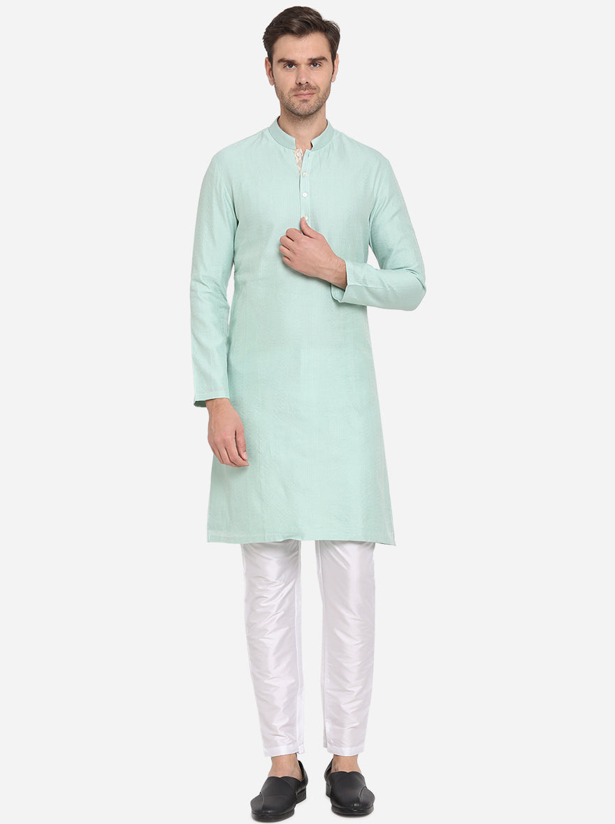 Sea Green Kurta Set | TULA