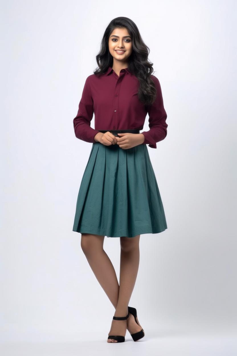 AI generated try-on image