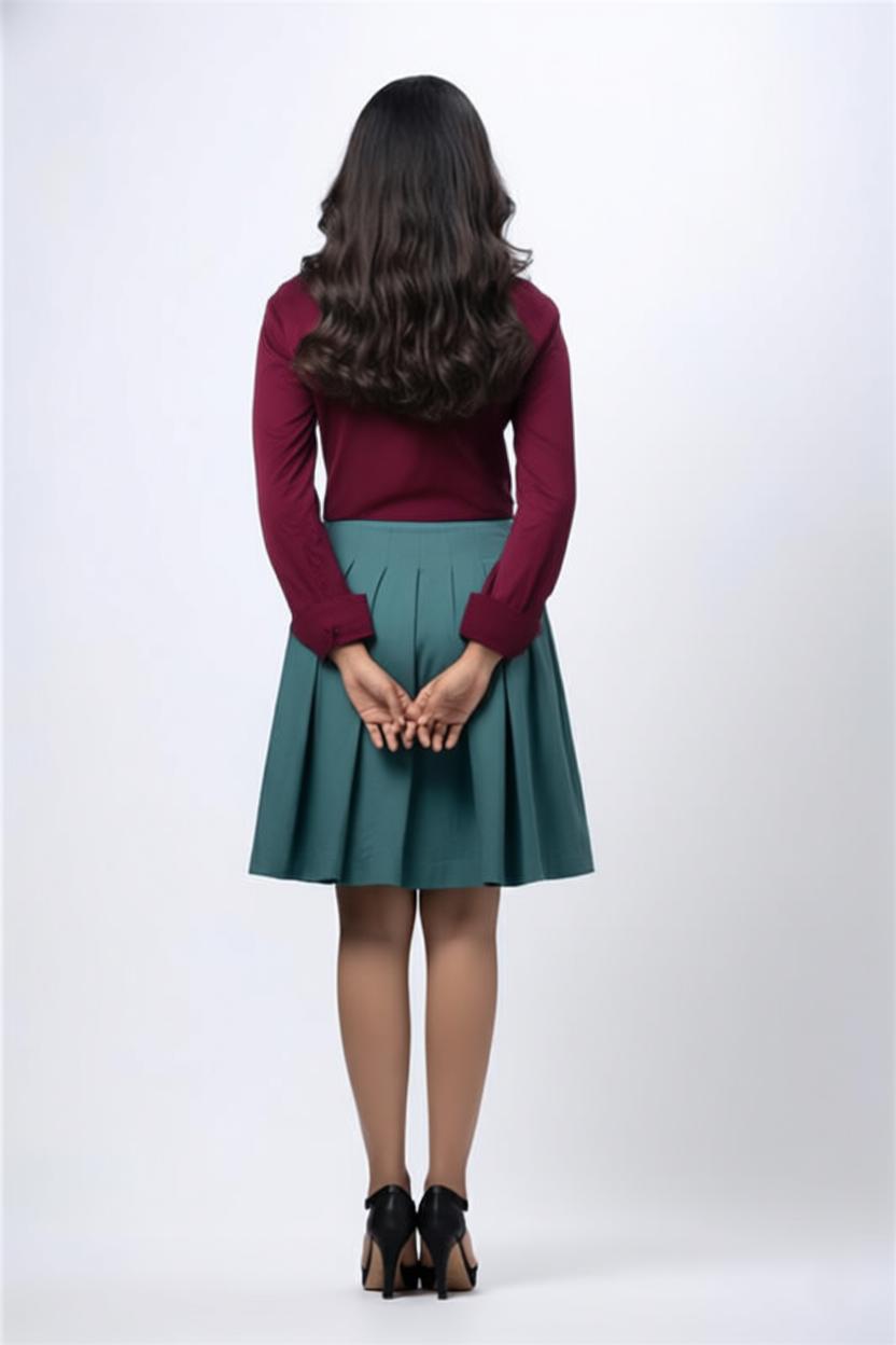 AI generated try-on image