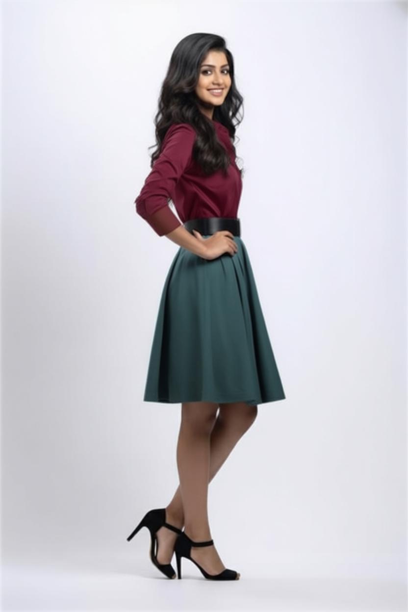 AI generated try-on image