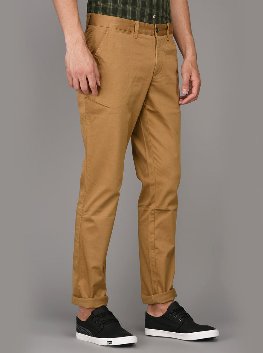 JadeBlue Khaki Slim Fit Chinos