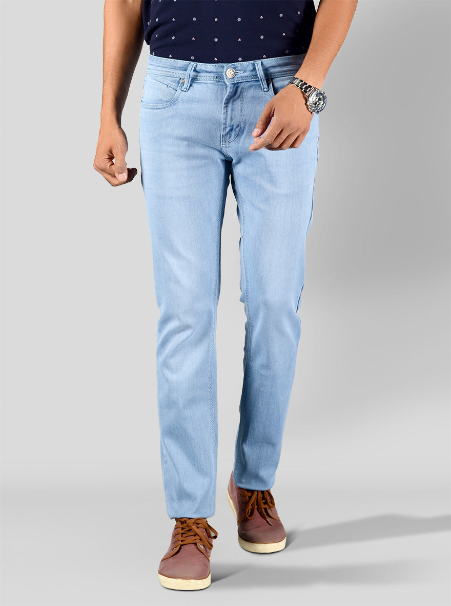 Celestial Blue Slim Fit Jeans | Greenfibre