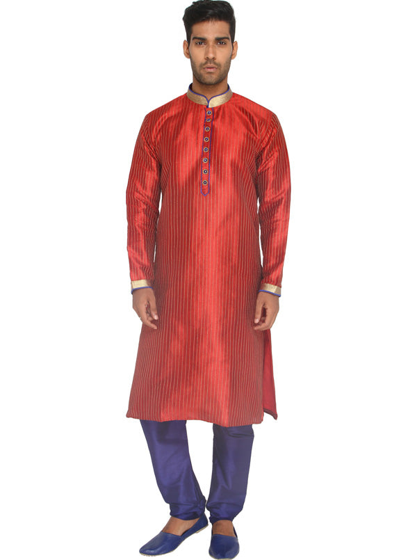 Maroon Kurta Set