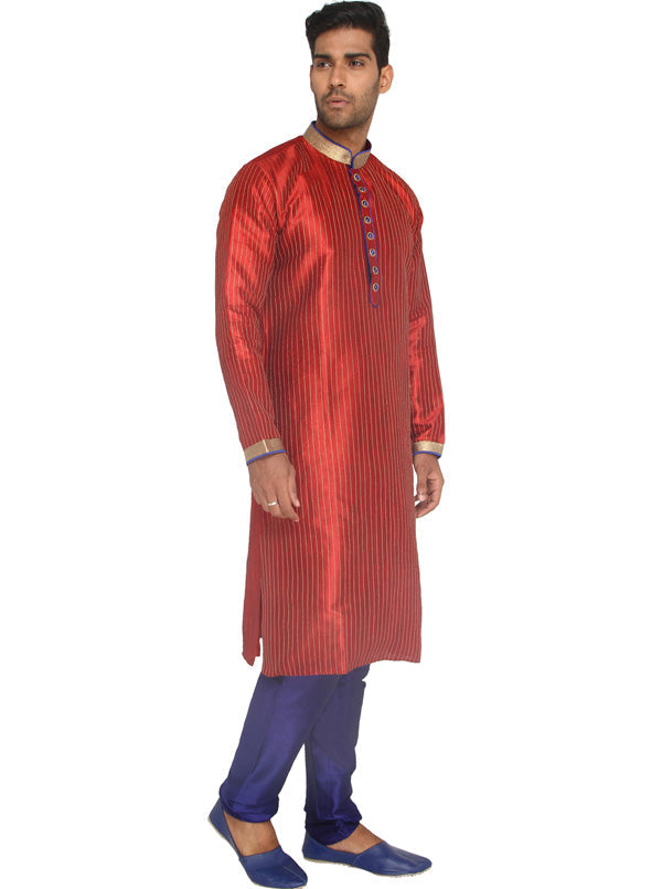 Maroon Kurta Set