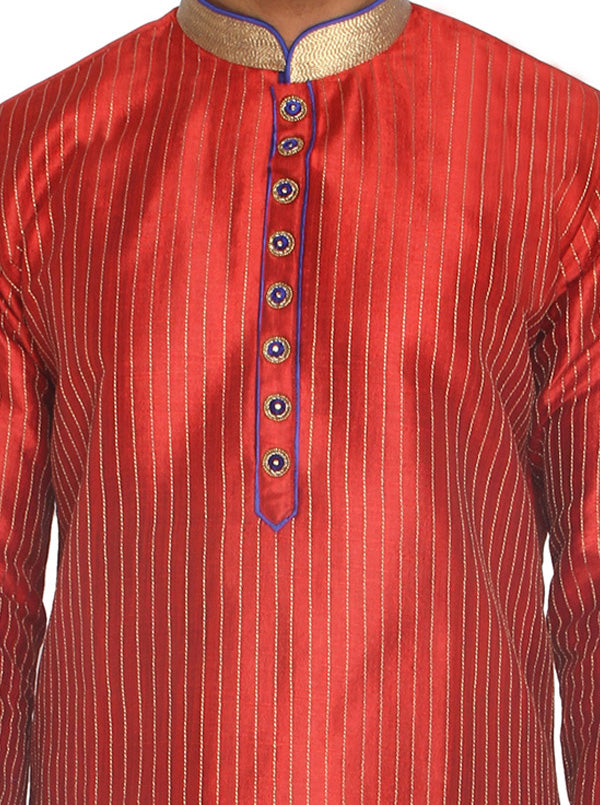 Maroon Kurta Set