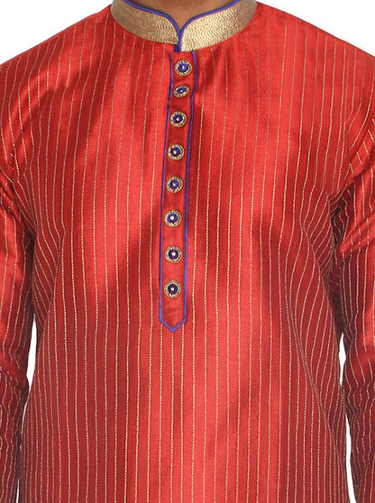Maroon Kurta Set
