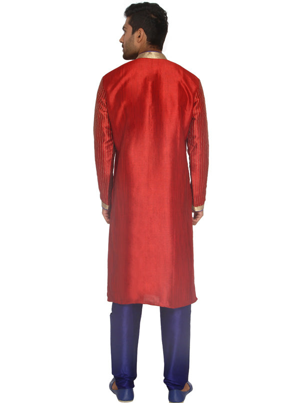 Maroon Kurta Set