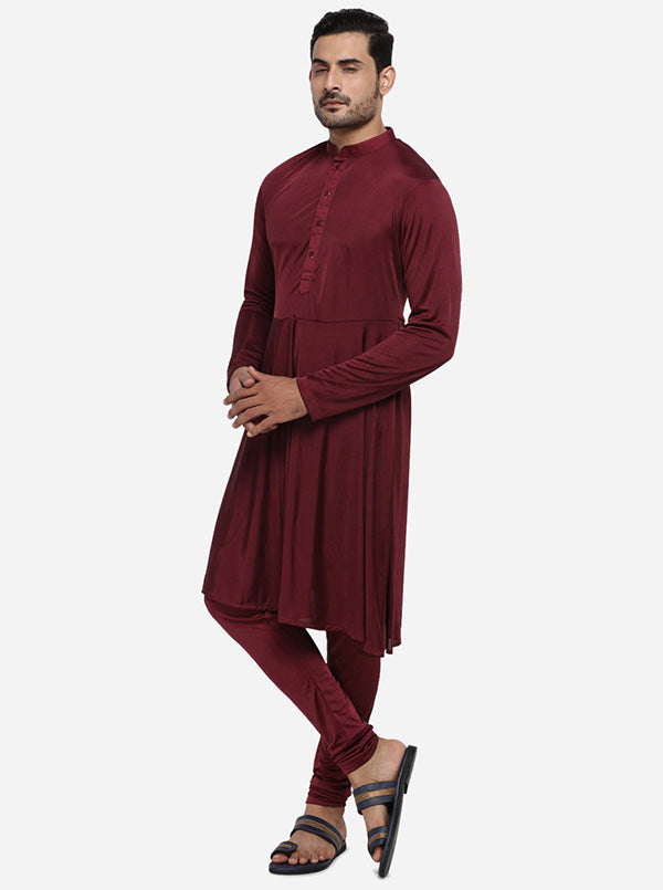 Maroon Kurta Set | Azania