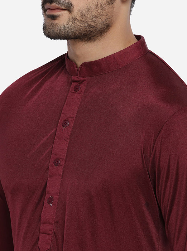 Maroon Kurta Set | Azania