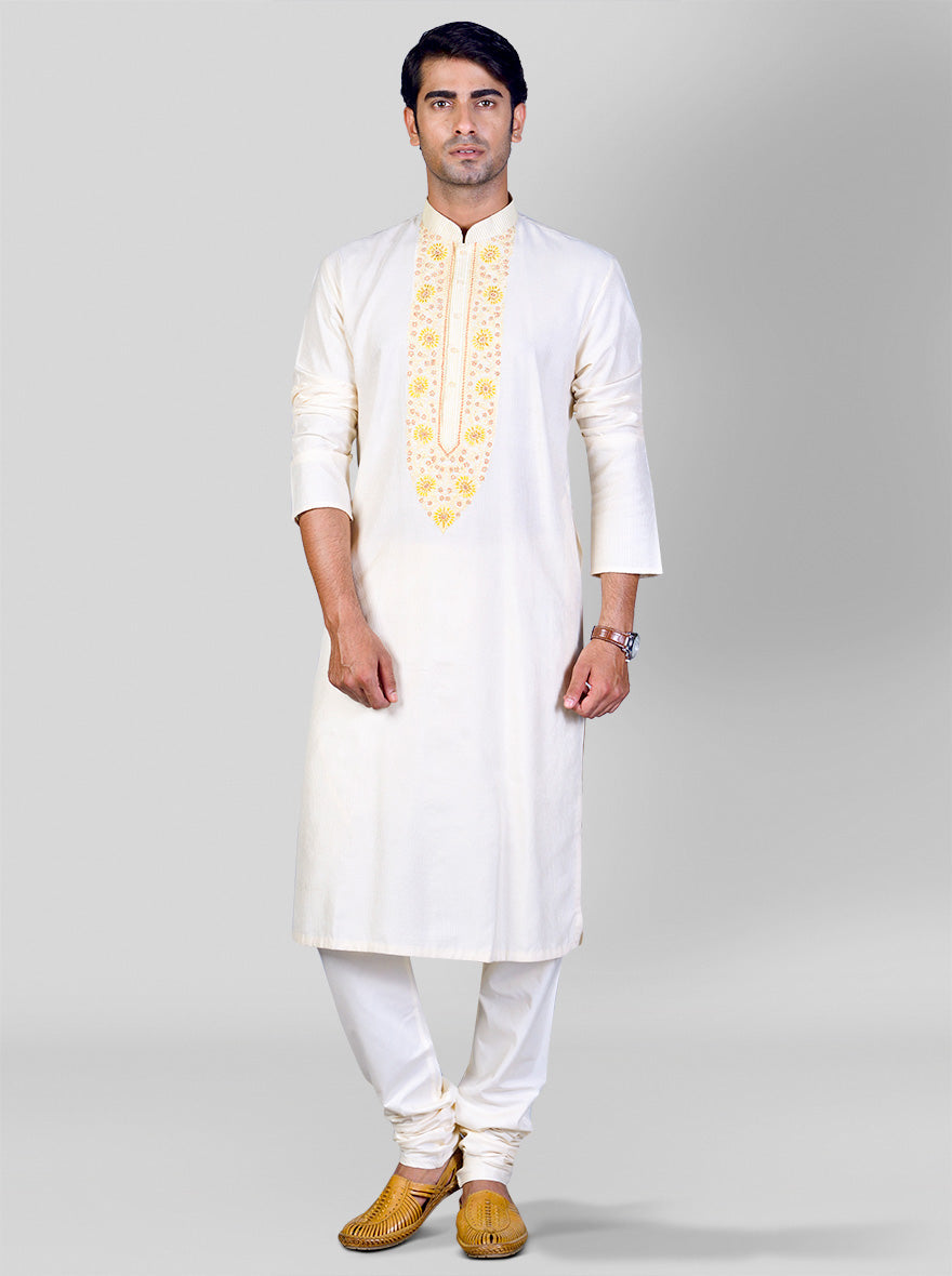 Cream Kurta Set | Azania