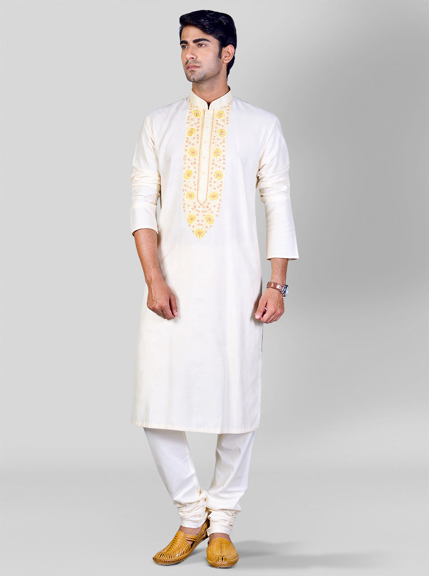 Cream Kurta Set | Azania