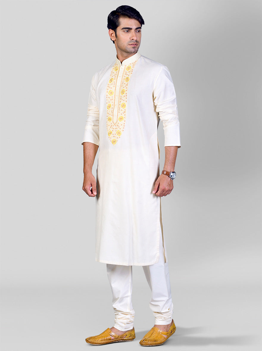 Cream Kurta Set | Azania