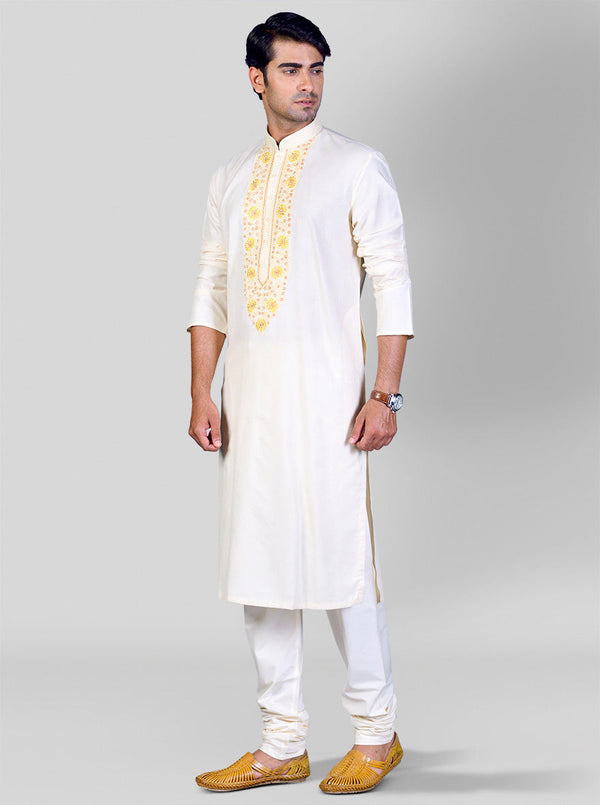 Cream Kurta Set | Azania