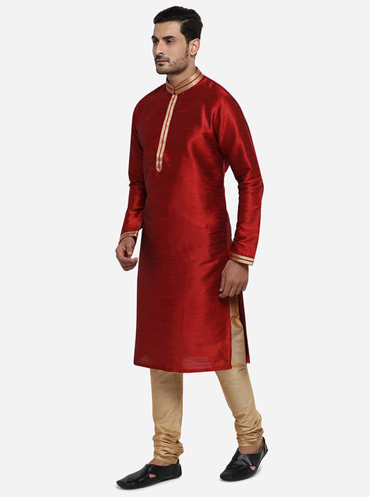 Maroon Kurta Set | Azania
