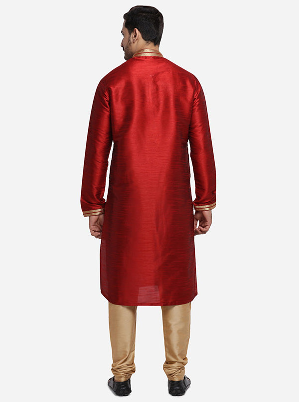 Maroon Kurta Set | Azania