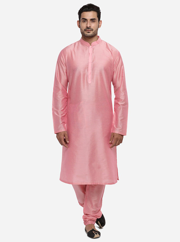 Pastel Pink Kurta Set | Azania