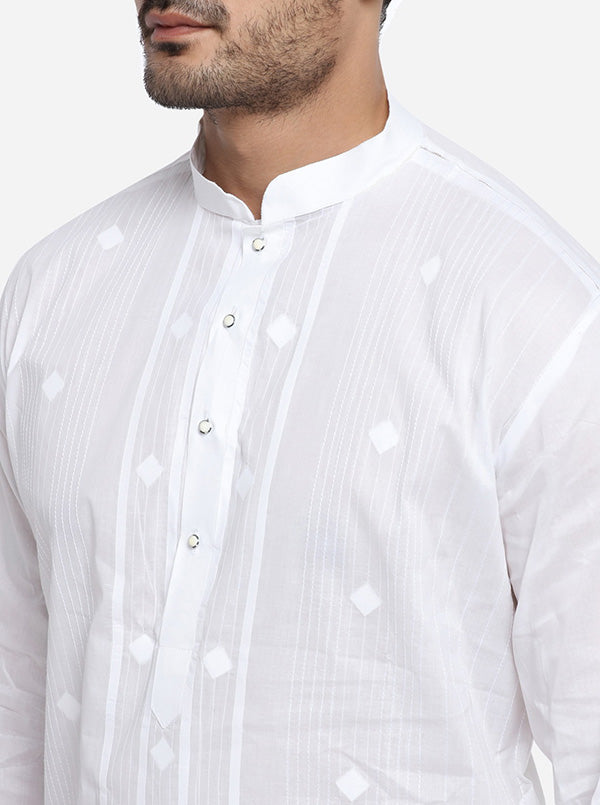 White Kurta Set | Azania