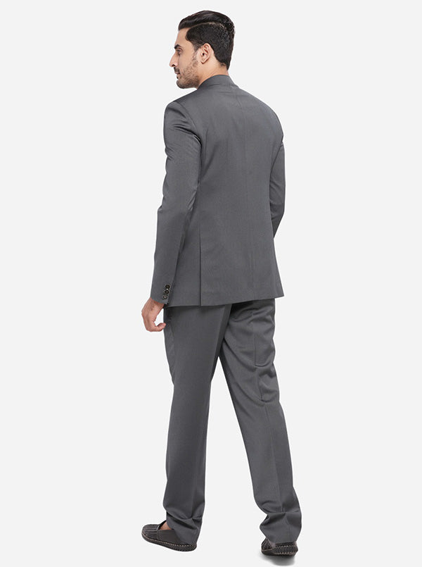 Grey Jodhpuri Suit | JadeBlue