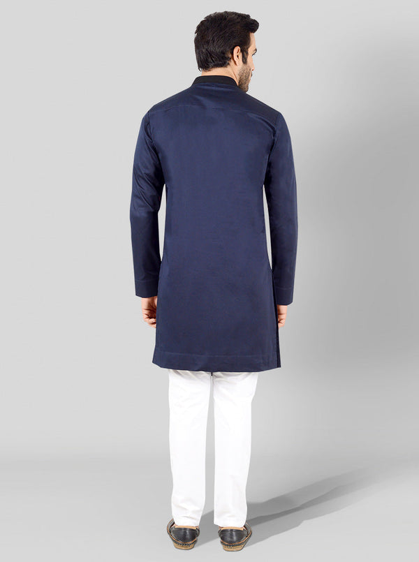 Navy Blue Kurta | Azania