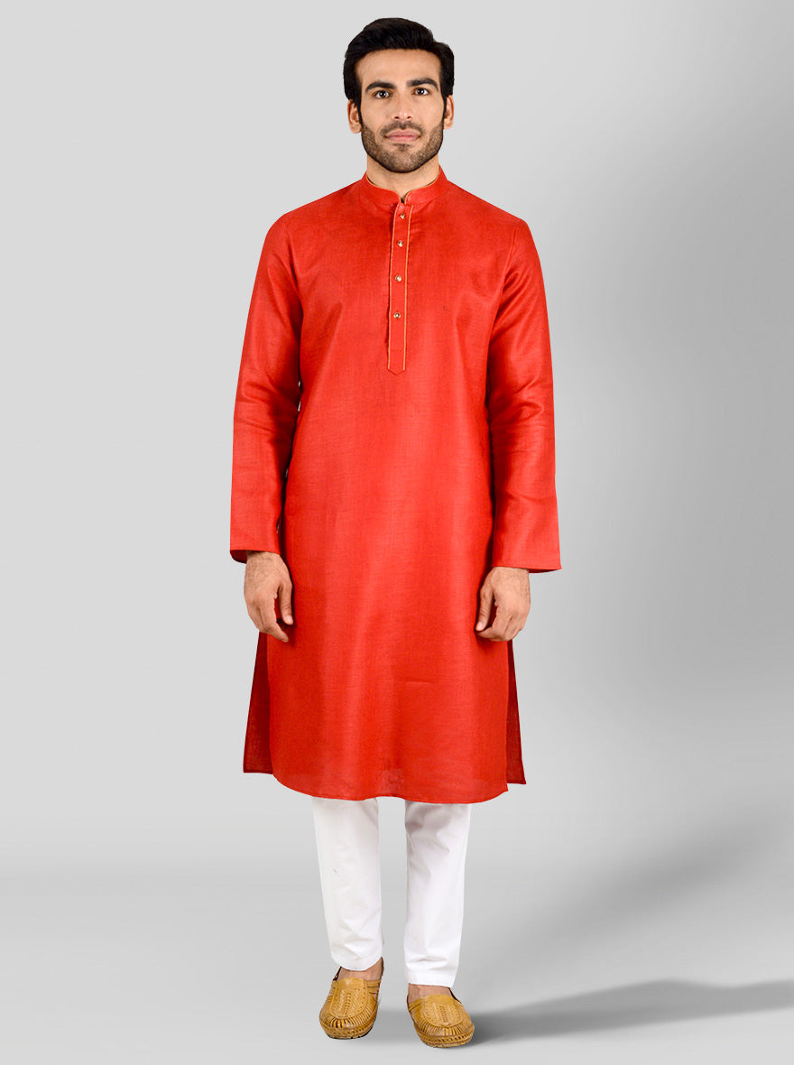 Red Kurta Set | Azania