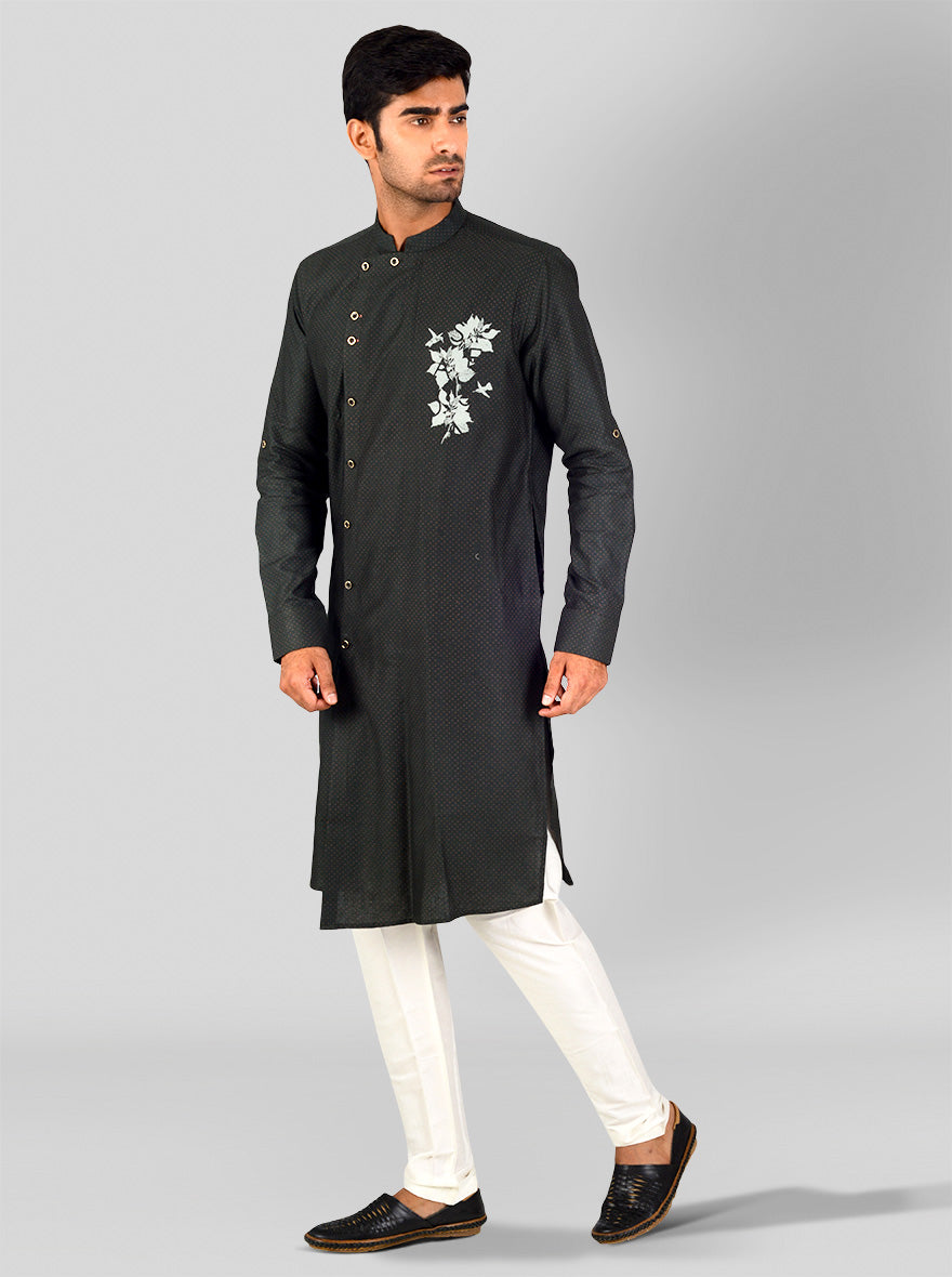 Bottle Green Kurta Set | Azania