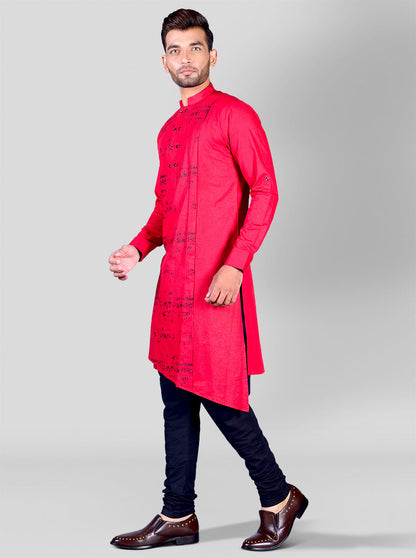 Red Kurta Set | Azania