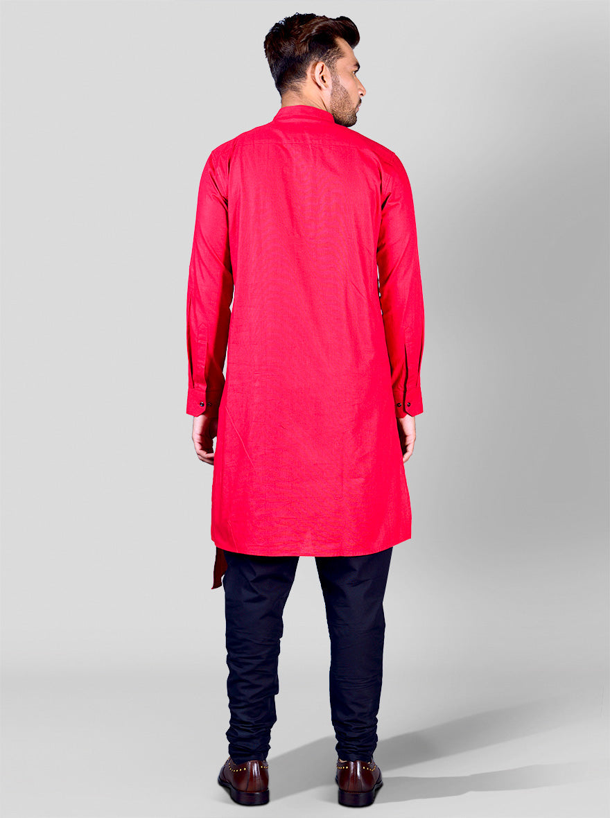 Red Kurta Set | Azania