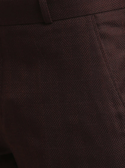 Wine Jodhpuri Suit | JadeBlue