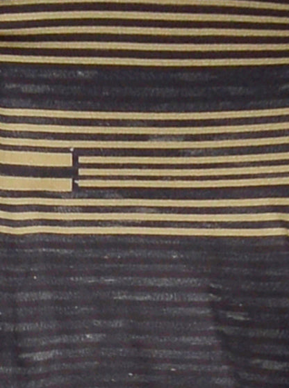 Black & Green Striped Slim Fit Party Wear Shirt | JB Studio