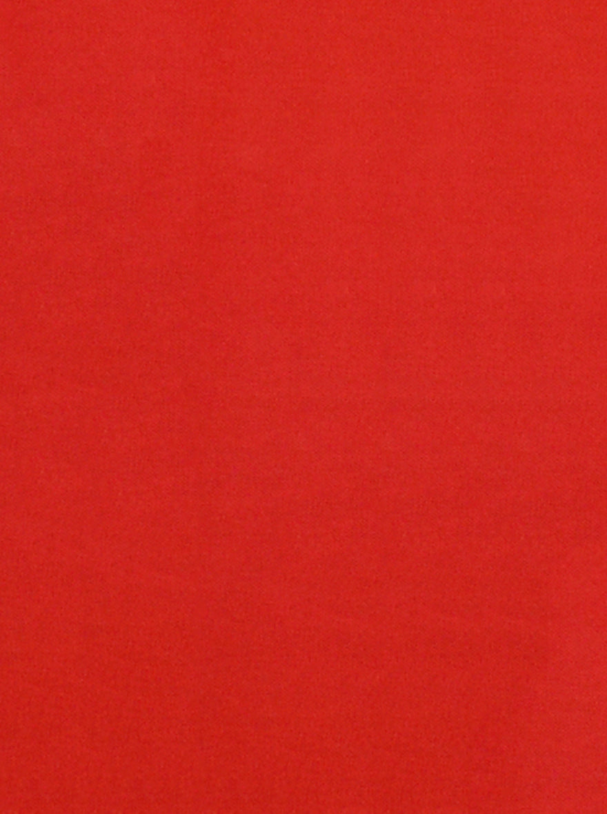 Red Solid Slim Fit Polo T-Shirt | Greenfibre