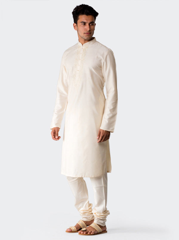 Cream Kurta Set