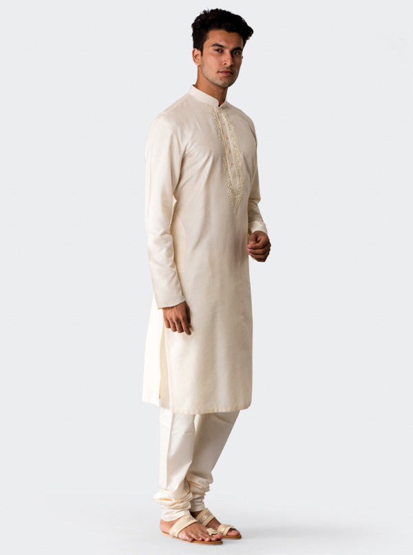 Cream Kurta Set