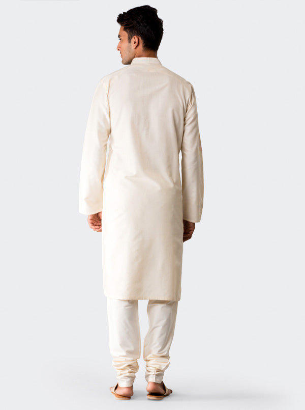 Cream Kurta Set