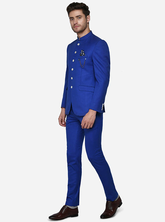 Royal Blue Jodhpuri Suit | JadeBlue