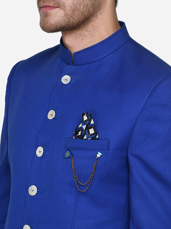 Royal Blue Jodhpuri Suit | JadeBlue