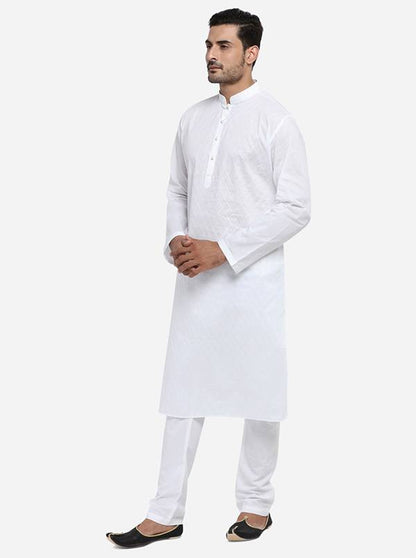 White Kurta Set | Azania