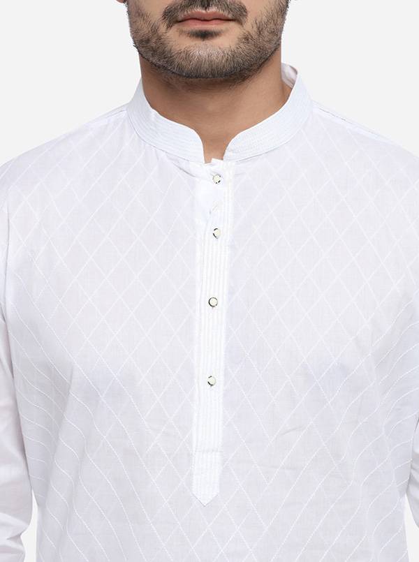 White Kurta Set | Azania