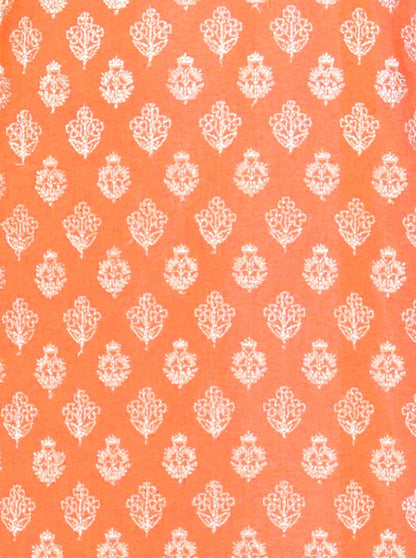 Rust & Golden Kurta Set | Azania