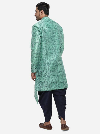 Green Semi Indowestern | Azania