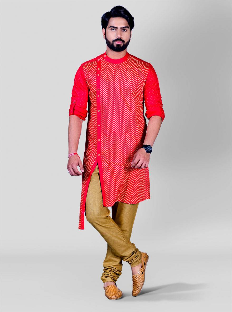 Red Kurta Set | Azania