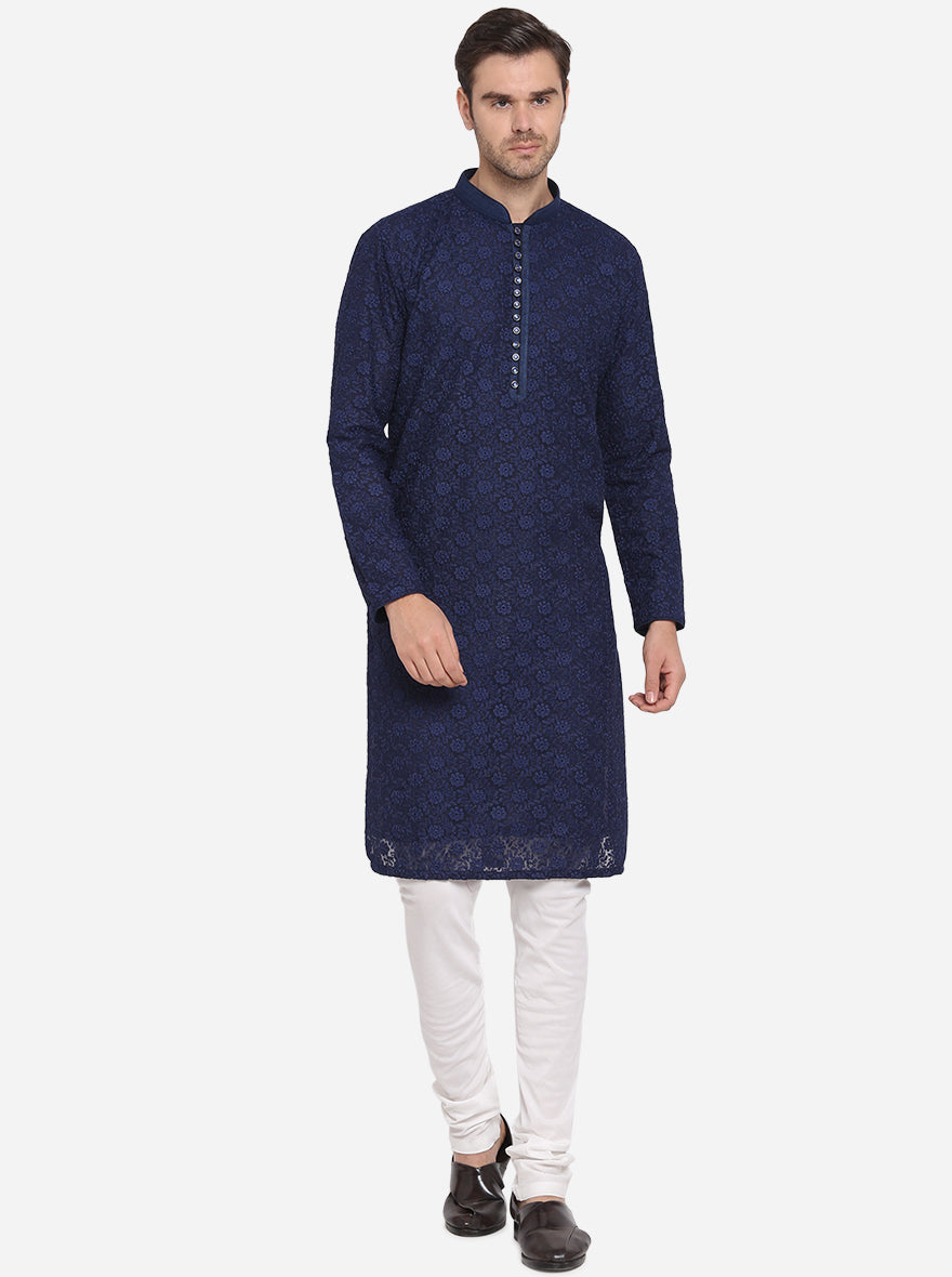 Blue Kurta Set | Azania