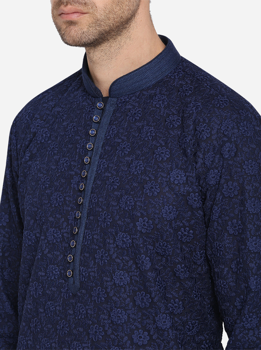 Blue Kurta Set | Azania