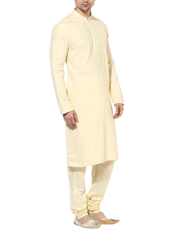 Cream Kurta Set