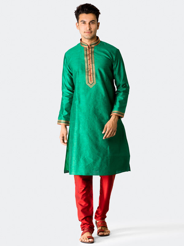 Green Kurta Set