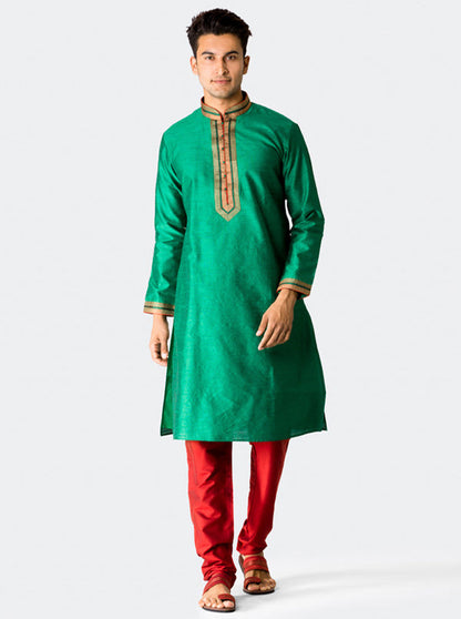 Green Kurta Set