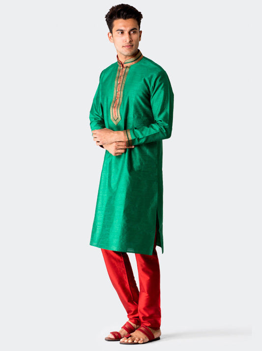 Green Kurta Set